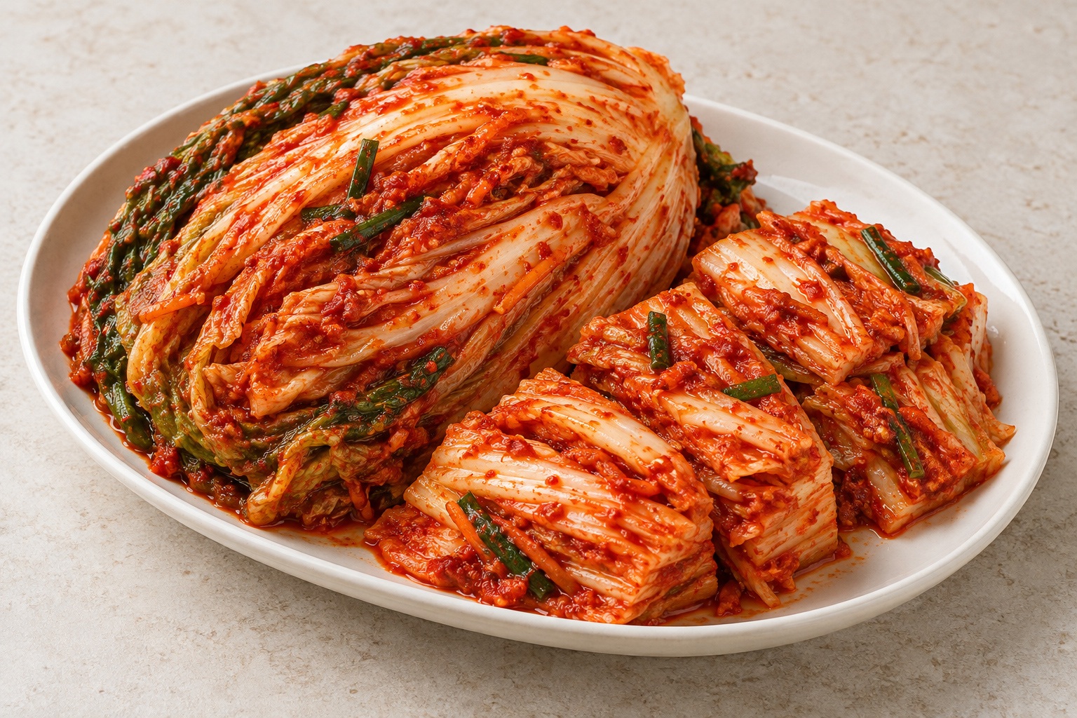 김치 · 보관 전 음식 사진
