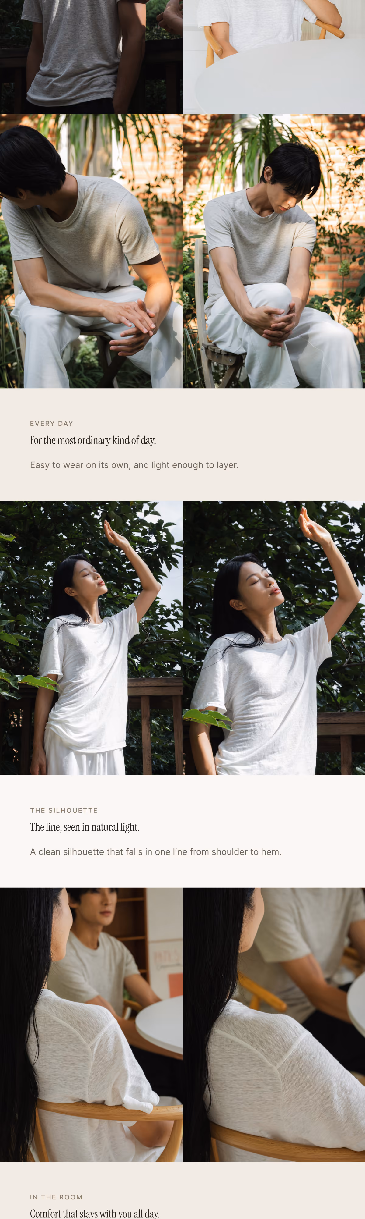 숨베 SUMBAE · 티셔츠 영어 상세페이지 6 / 9 구간